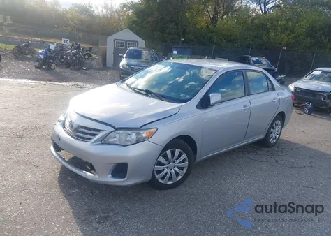 2013 Toyota Corolla Le from USA, damaged, VIN 2T1BU4EE1DC049129